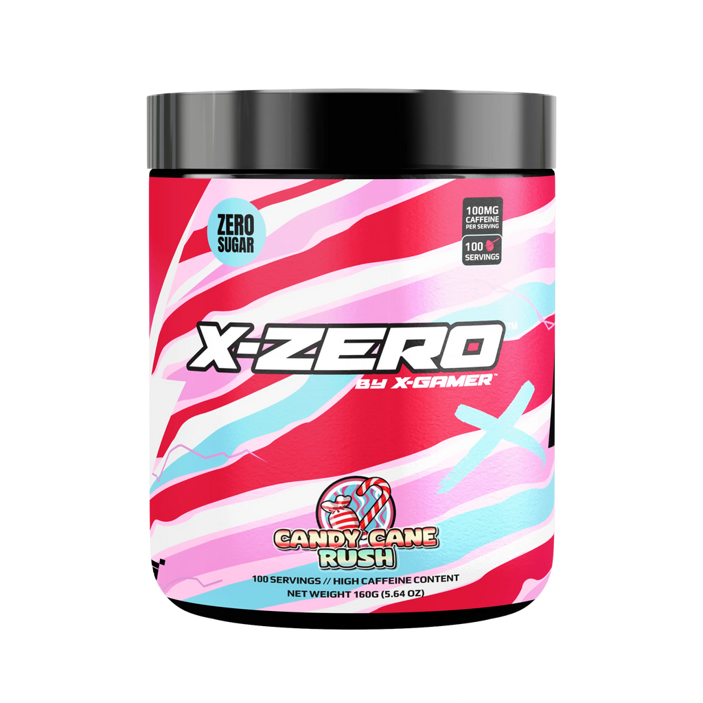 X-Zero Candy Cane Rush (160g / 100 Servings)