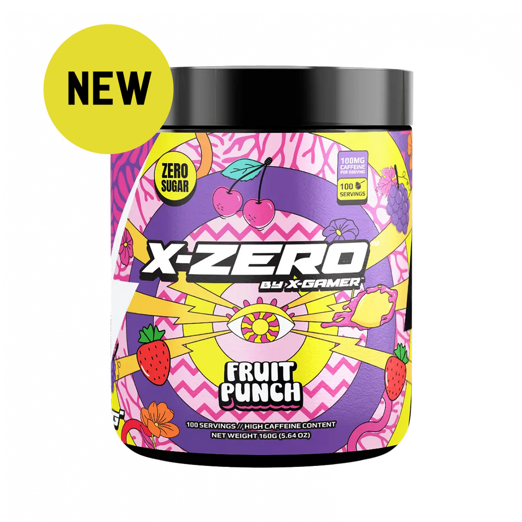 X-Zero Fruit Punch (160g / 100 Servings)
